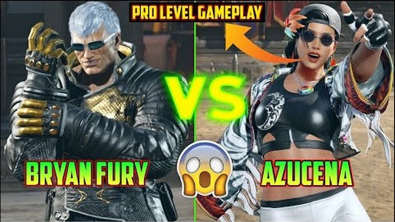 Tekken 8 Pro Azucena Vs Bryan Fury High-level Gameplay | ASB GAMING