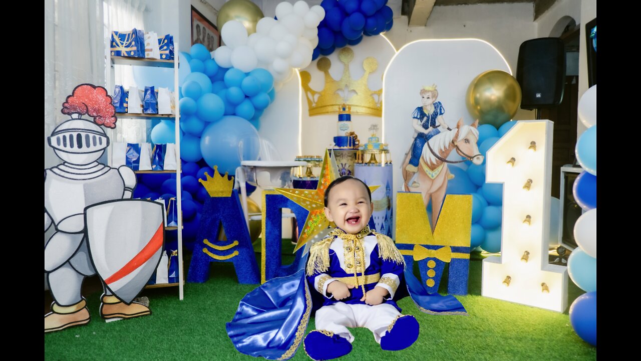 Royal Prince - First Birthday Theme