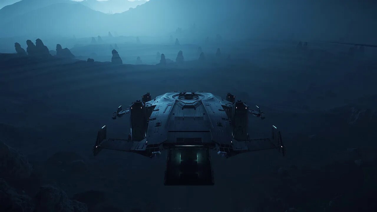 Star Citizen #MLTC Goodbay Levski Hard landing with Valkyrie ?