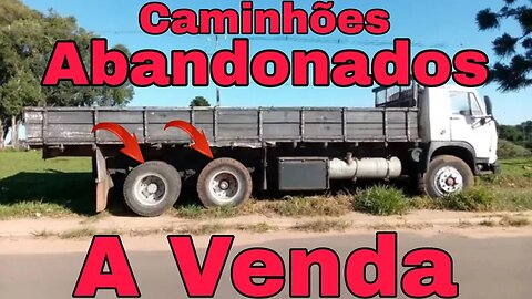 Caminhões Abandonados Repousando Brasil à Venda 📉 Oliveira Isaias