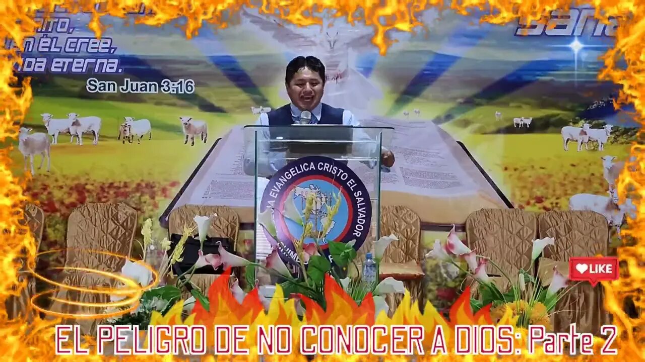 EL PELIGRO DE NO CONOCER A DIOS: Parte 3 - EVANGELISTA EDGAR CRUZ