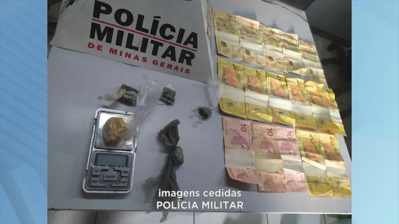 Tráfico em Ipatinga: Polícia Militar prende um homem e apreende drogas no bairro Limoeiro