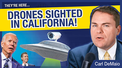 Drones Sighted in California!