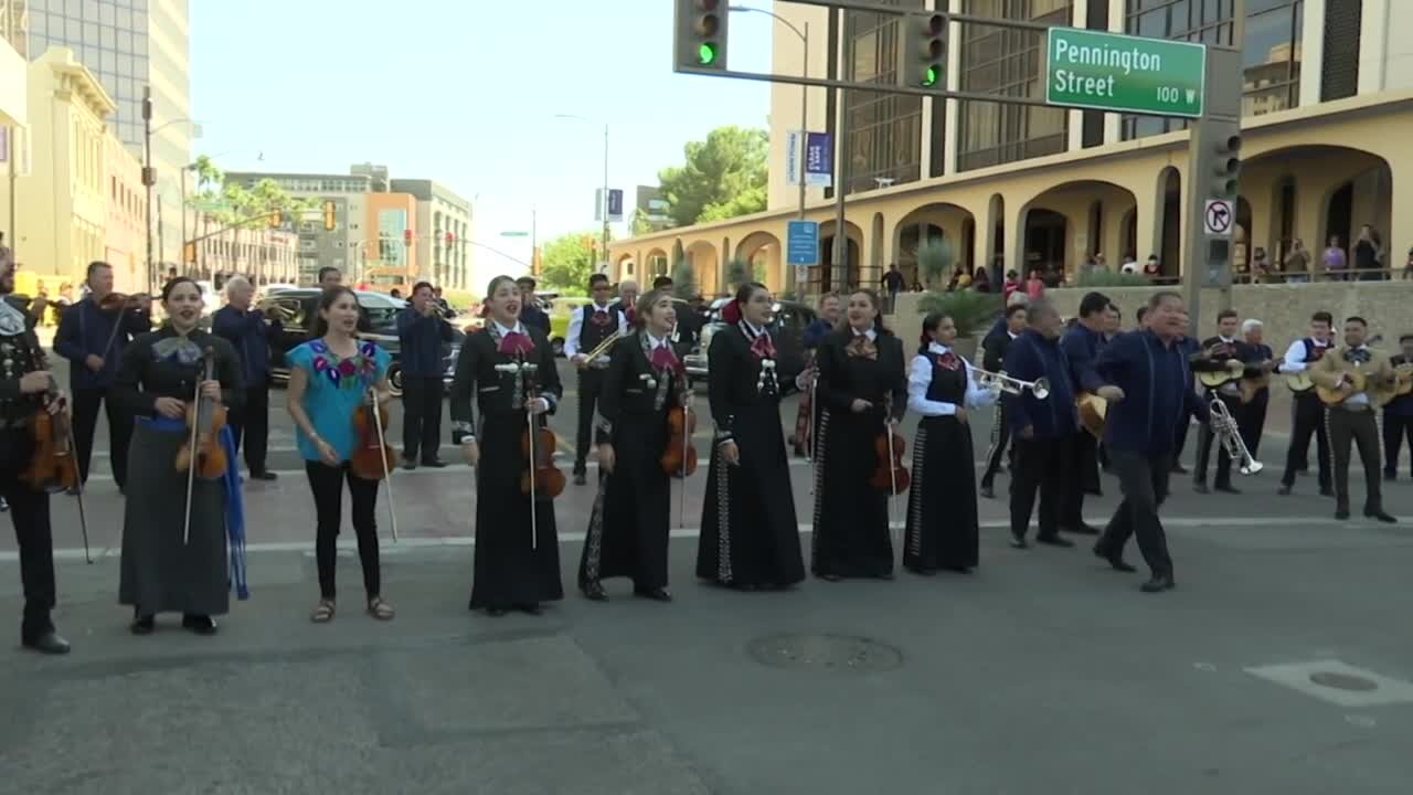 Multiple generations of legendary mariachi group perform at Tucson Meet Yourself