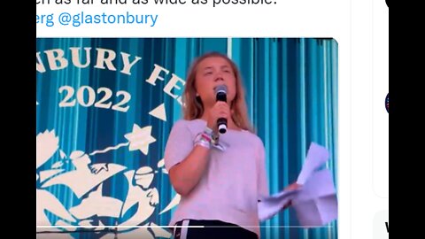 GRETA TOLD GLASTONBURY LIVE TO TALK CLIMATE CHANGE WHILE REFUSED SOLUTIONS FOR 3+ YRS