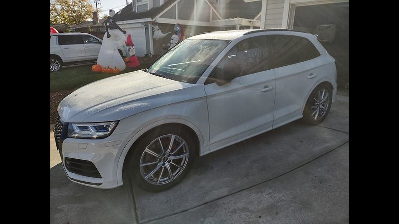 2020 Audi SQ5 B9 STAGE 1 Tuned 1/4 Quick Test 1 Dragy