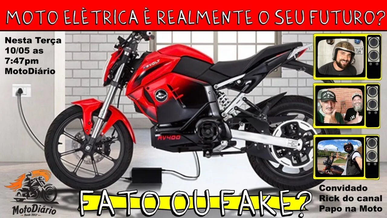 Moto Elétrica é realmente o SEU FUTURO? Fato ou FAKE? #BUZINAMOLHADA