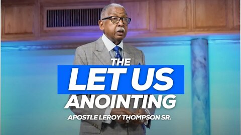 The "Let Us" Anointing #Maturity