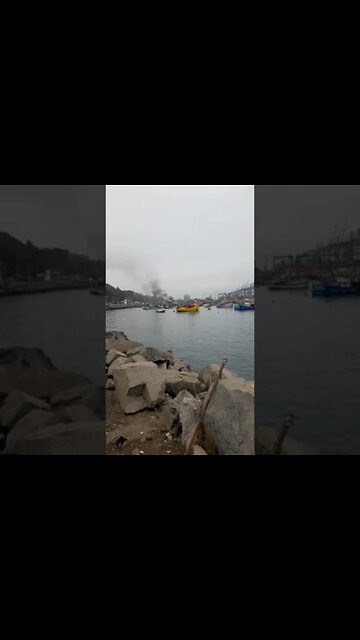 AHORA EN SAN ANTONIO, Protestes Inclusives en la Entrada del Puerte!!!