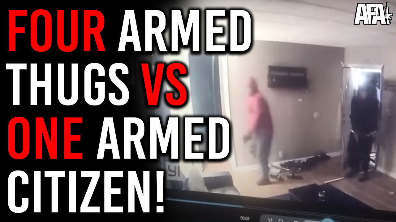 Four-Armed Home Invaders vs One Armed Citizen!