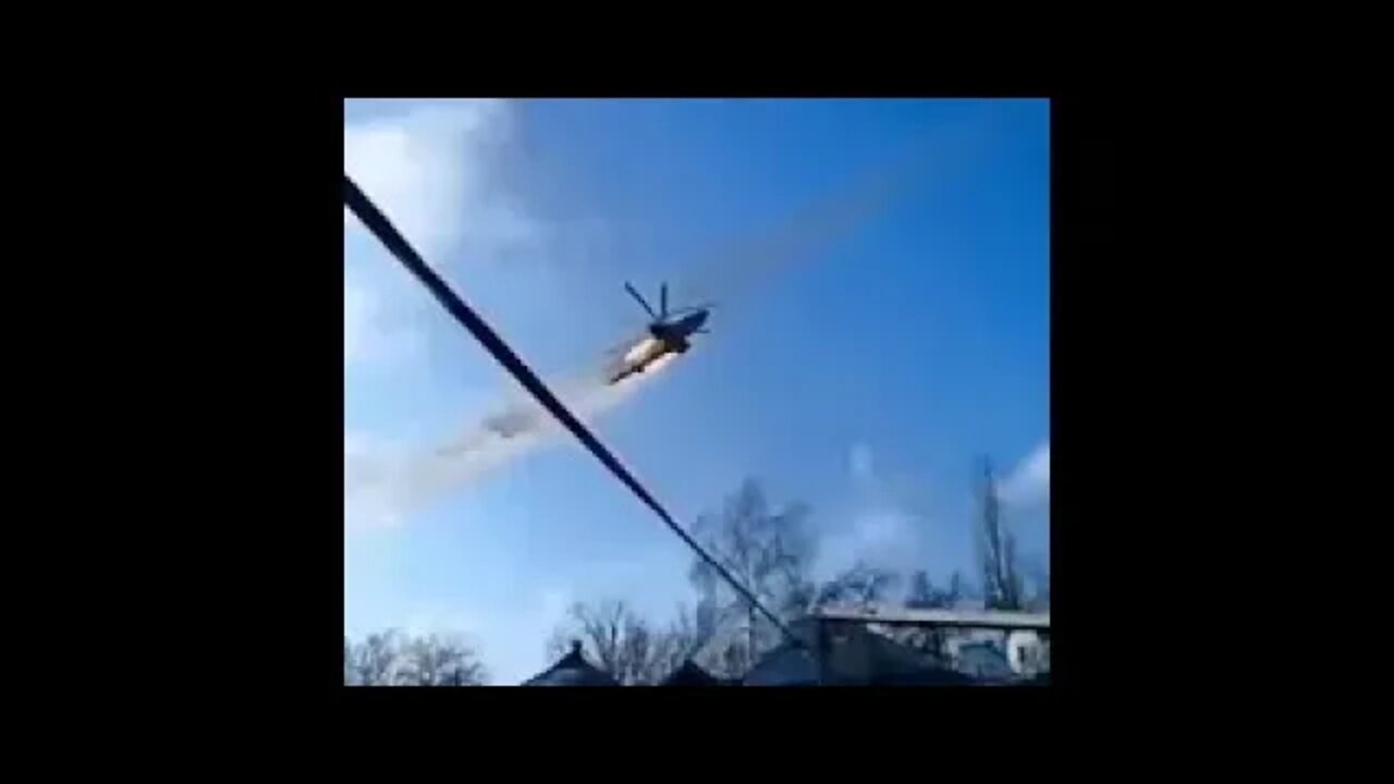 RUSSIA UKRAINE WAR! RUSSIAN HELICOPTERS ATTACK!