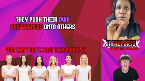 Black women rage at white guy for only dating white women their racism & jealousy are exposed