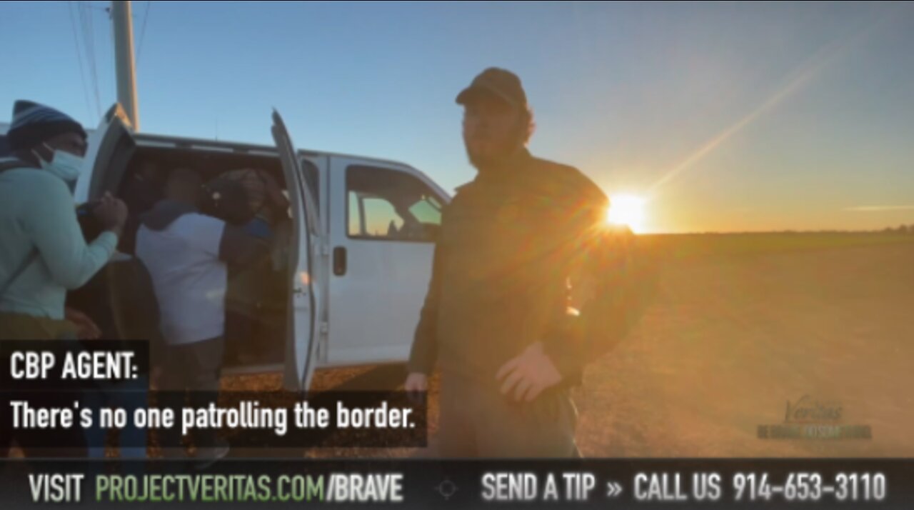 CBP Agent Shuttling Illegals Tells Veritas Reporter "There's no one patrolling the border."