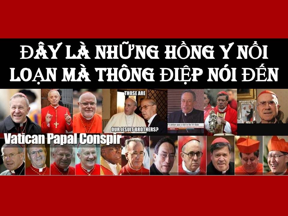 Các Hồng Y Nổi Loạn đã chọn một GH mới, kẻ sẽ Phục Vụ Phản kitô, TP 7 ngọn đồi sẽ trong Hỗn Loạn.