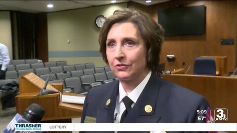 New Fire Omaha Chief Kathy Bossma