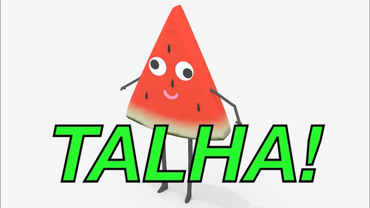 Happy Birthday TALHA! - WATERMELON Birthday Song