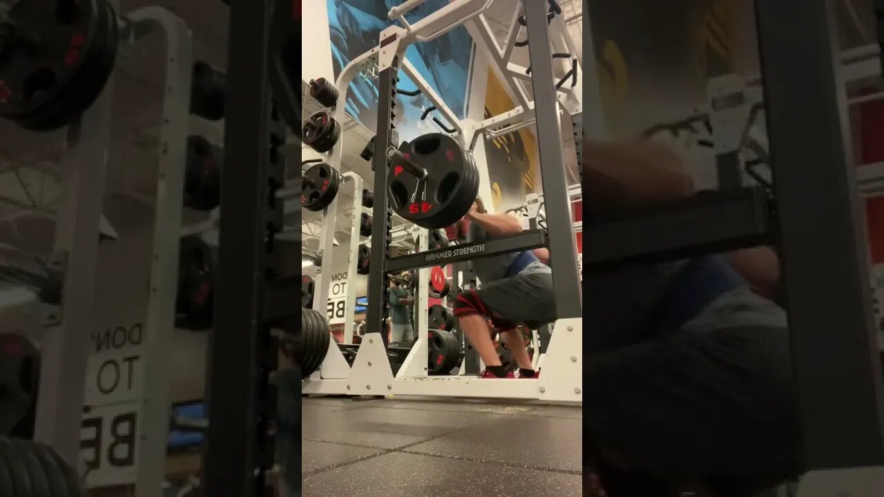 Four plate squat RPE 7