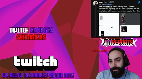 Twitch streamer Sliker scammed money from streamers & his own viewers he is still on twitch 300, 000