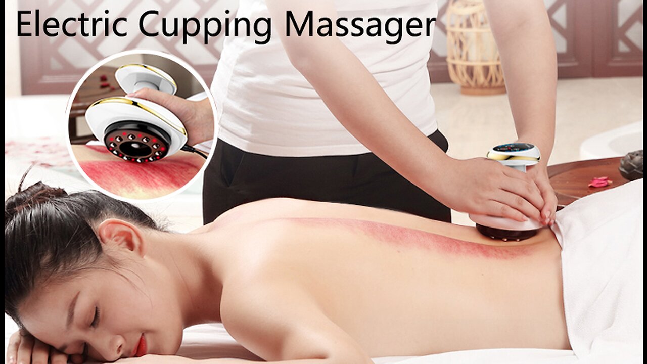 Electric cupping massager vacuum