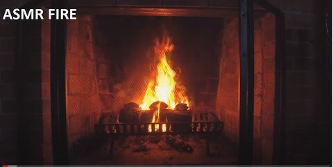 ASMR - Relax to the soothing sounds of the fire