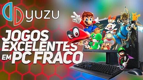 OS MELHORES JOGOS PARA PC FRACO NO EMULADOR DE NINTENDO SWITCH