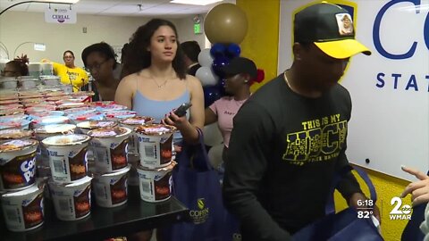 Coppin State holds ribbon cutting for new on-campus pantry