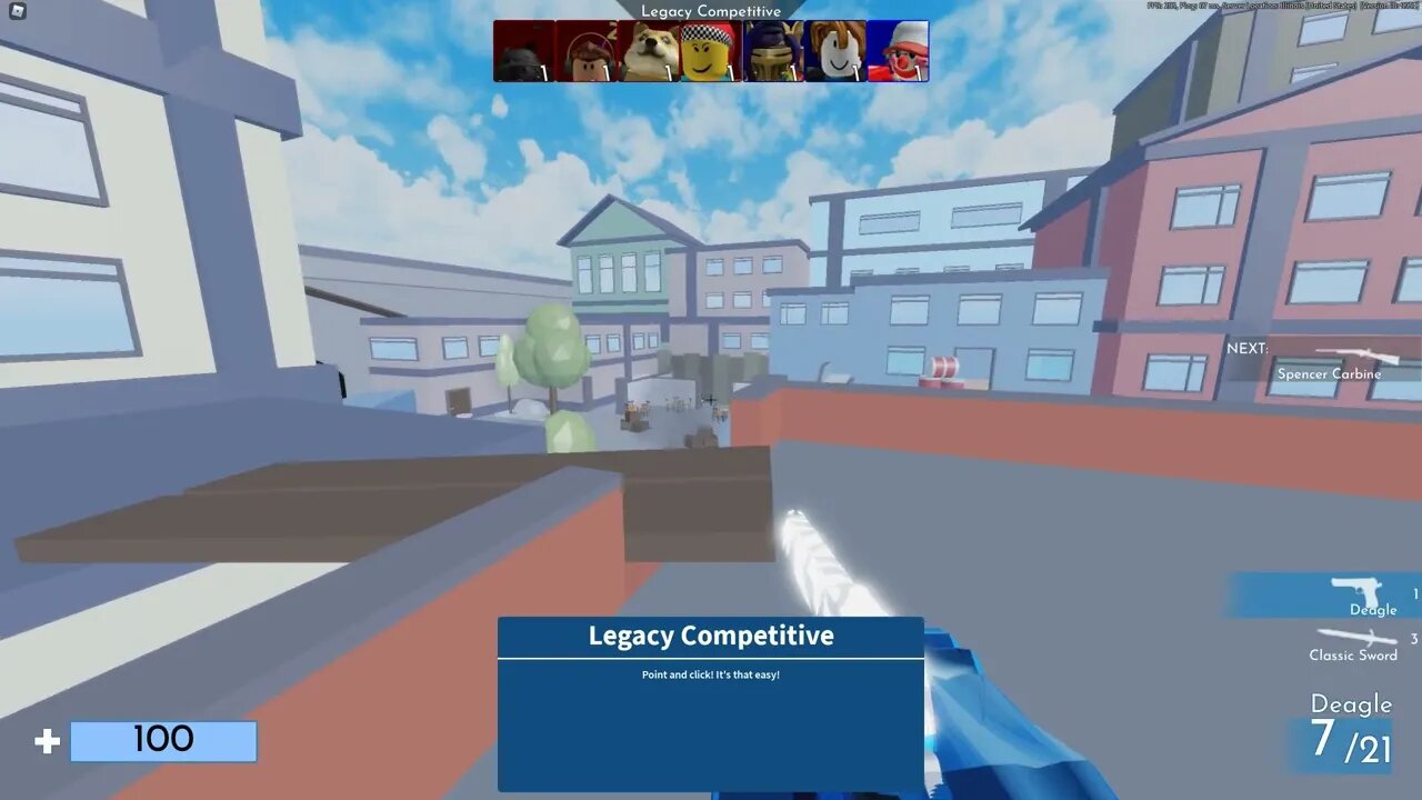 Clip with @Srintic... (Roblox Arsenal)