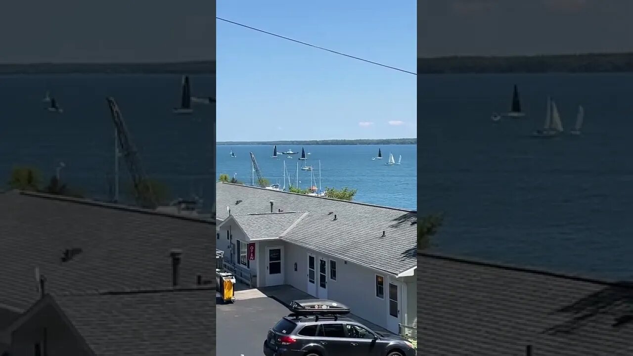 Sailing on lake superior. ￼