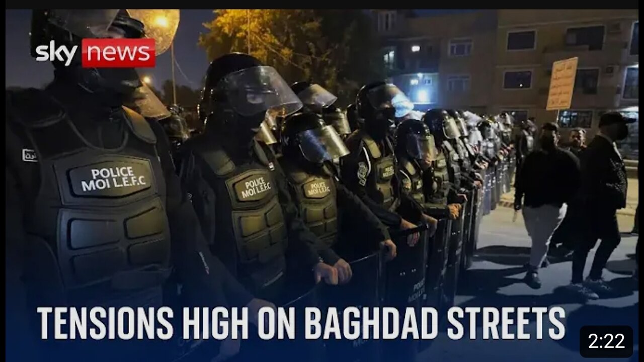 Anger on Baghdad streets after death of Iran-backed senior commander