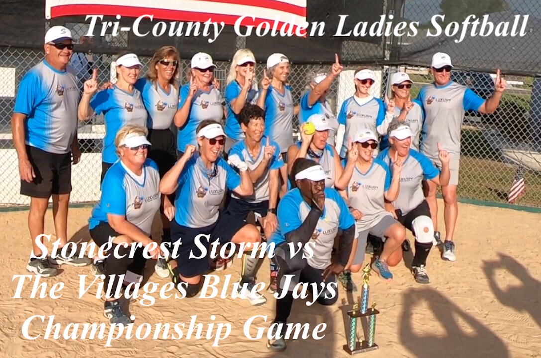 Stonecrest Storm vs Villages Blue Jays Championship Game 3/15/2024 Tri-County Golden Ladies Softball