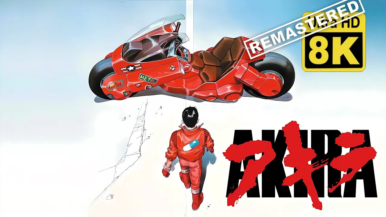 Akira - Trailer 8K (Remastered with Neural Network AI)