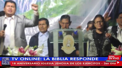 18 ANIVERSARIO IGLESIA JEHOVA DE LOS EJÉRCITOS 3er DÍA