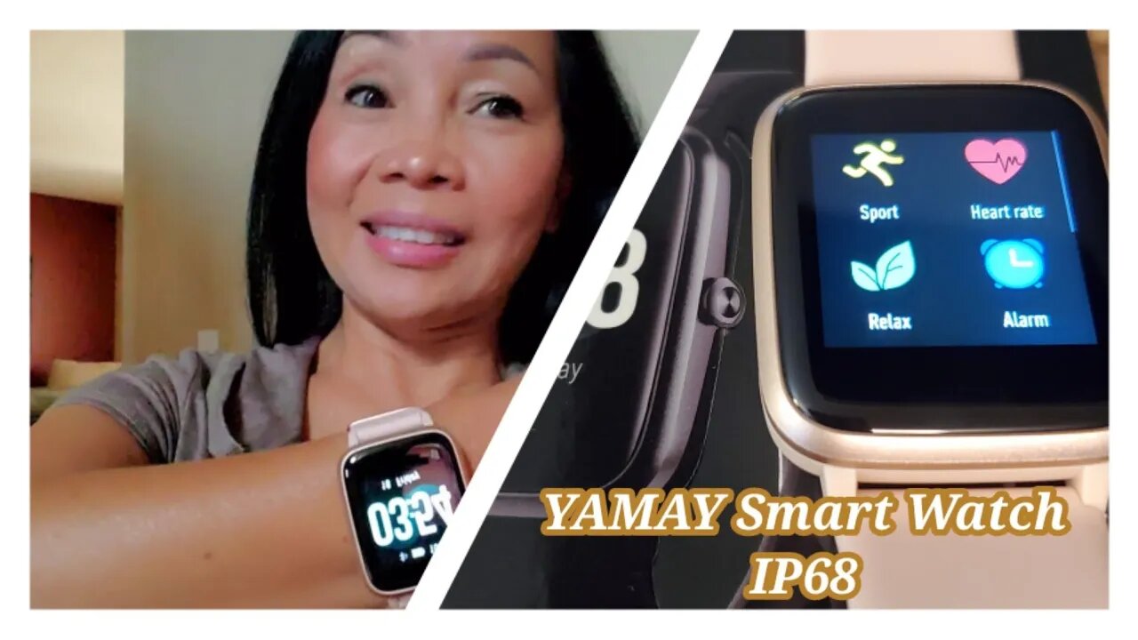 YAMAY IP68 SMART WATCH FITNESS TRACKER