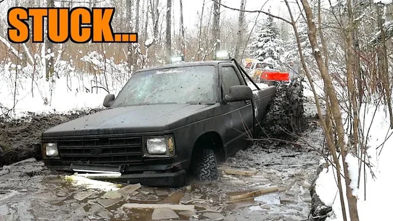 MUDDING IN THE WINTER GONE WRONG!