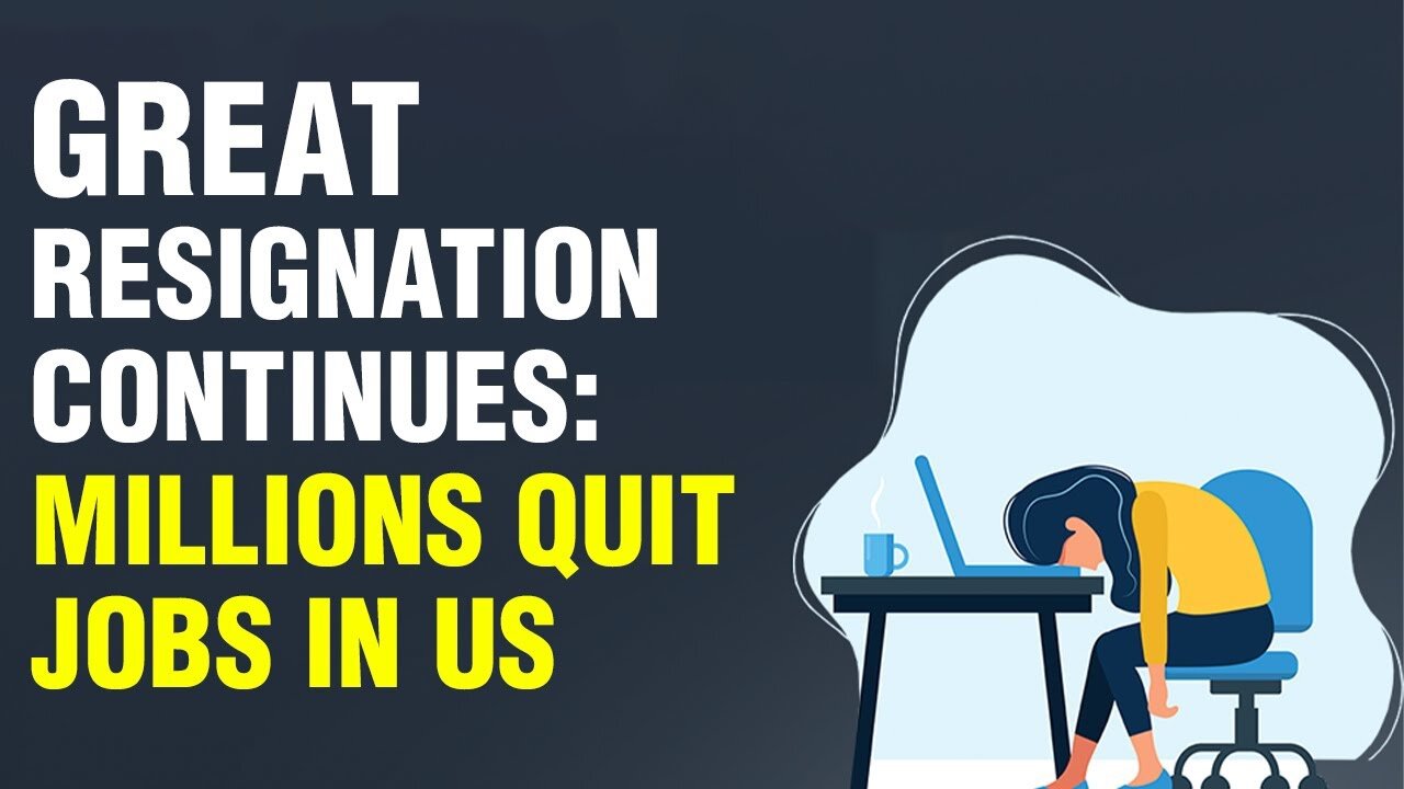 The great resignation continues: 4.4 million Americans quit their jobs