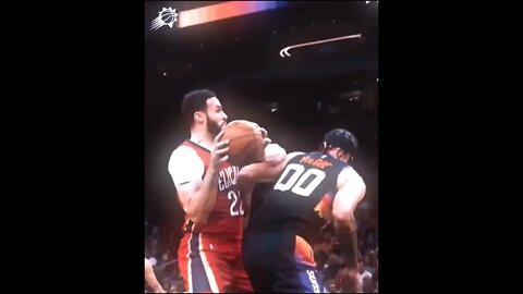 Mcgee protects the paint for the Suns!