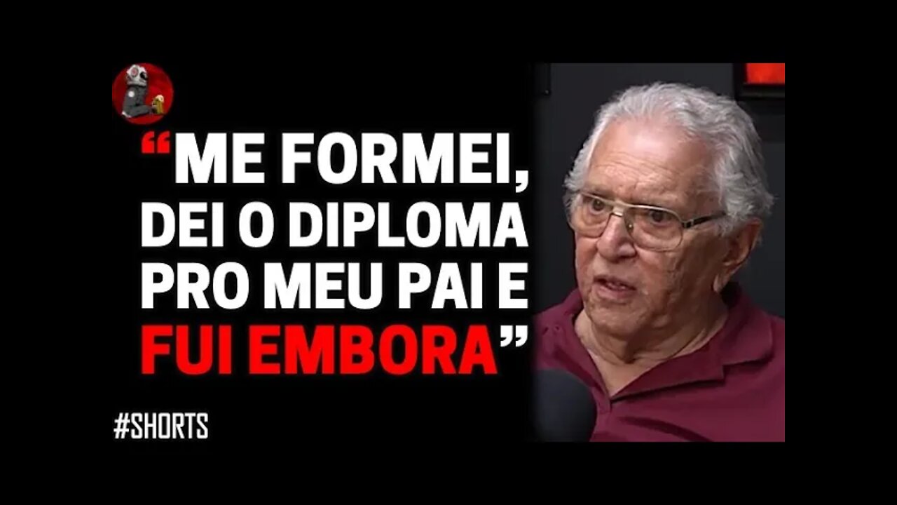 "EU ERA UM CARA FRUSTRADO..." com Carlos Alberto de Nóbrega | Planeta Podcast #shorts