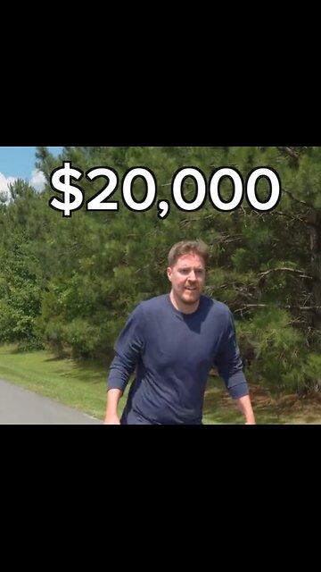 MrBeast This was a struggle lol sprinting with more and more money