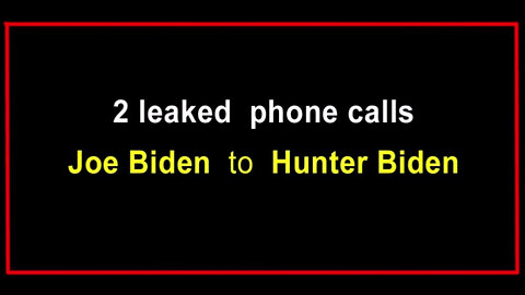 Joe Biden Phone Calls - Intercepted