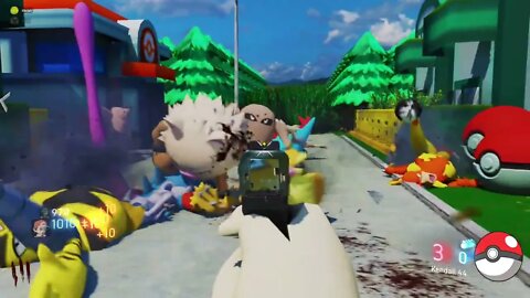 THE MOST VIOLENT DOG ROUND - pokemon zombies