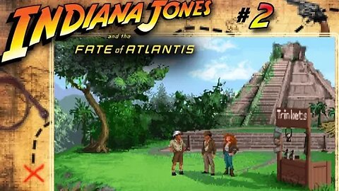 Indiana Jones and the Fate of Atlantis: Part 2 - Tomb Raiding in Tikal (with commentary) PC