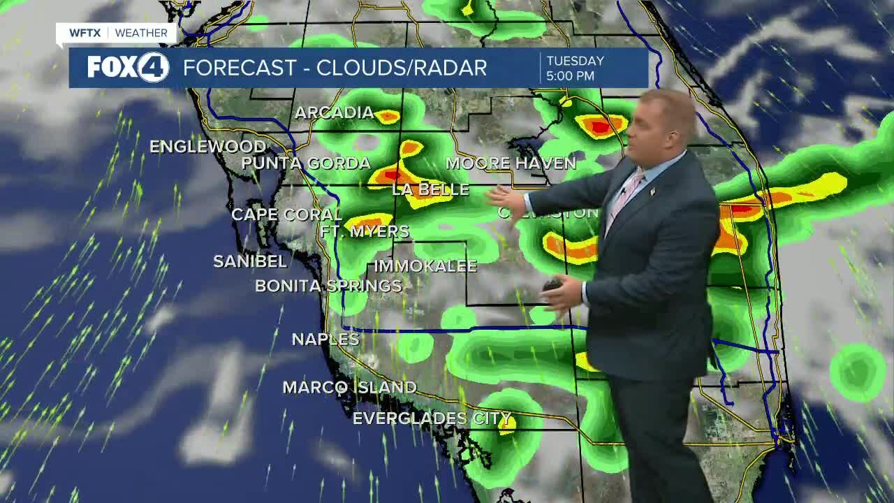 FORECAST: Rain chances return on Tuesday