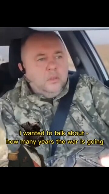 Ukrainian soldier on New World Order / Blackrock