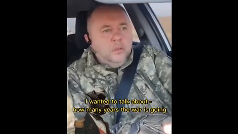 Ukrainian soldier on New World Order / Blackrock