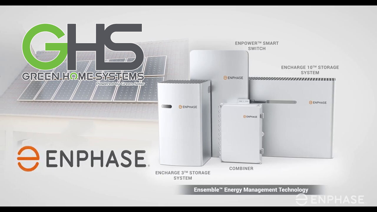 Green Home Systems Introduces Enphase storage solution