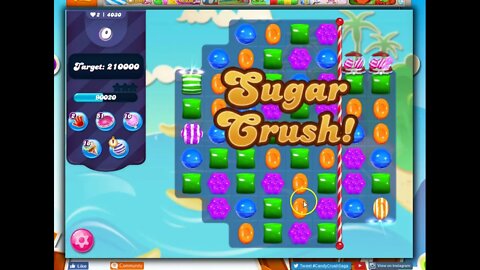 Candy Crush Level 4030 Talkthrough, 14 Moves 0 Boosters