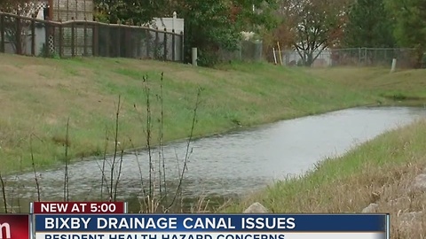 Bixby Drainage Canal Continues To Be An Issue