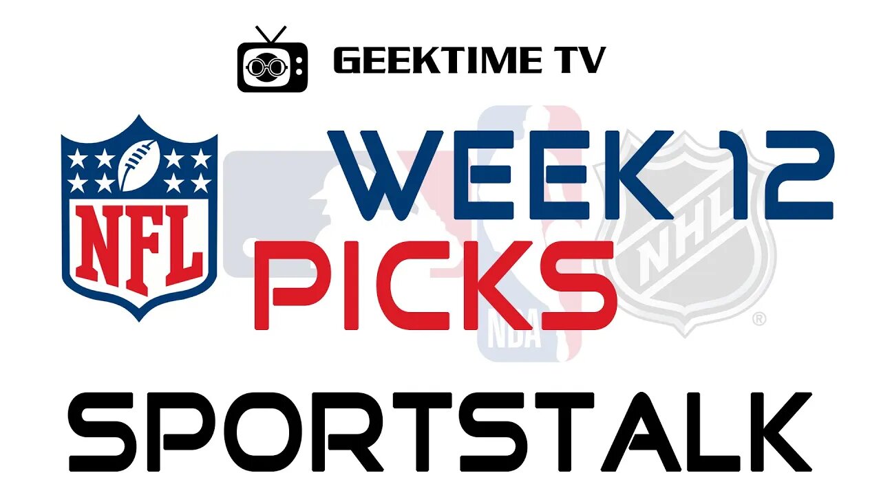 NFL Picks Week 12