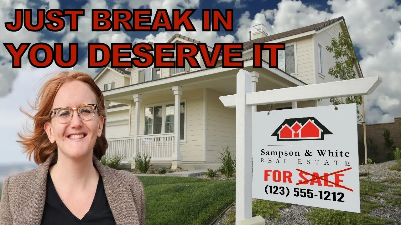 BREAKING NEWS - Socialist wants to STEAL a HOUSE Rebecca Parson can solve Homeless Problem By Theft