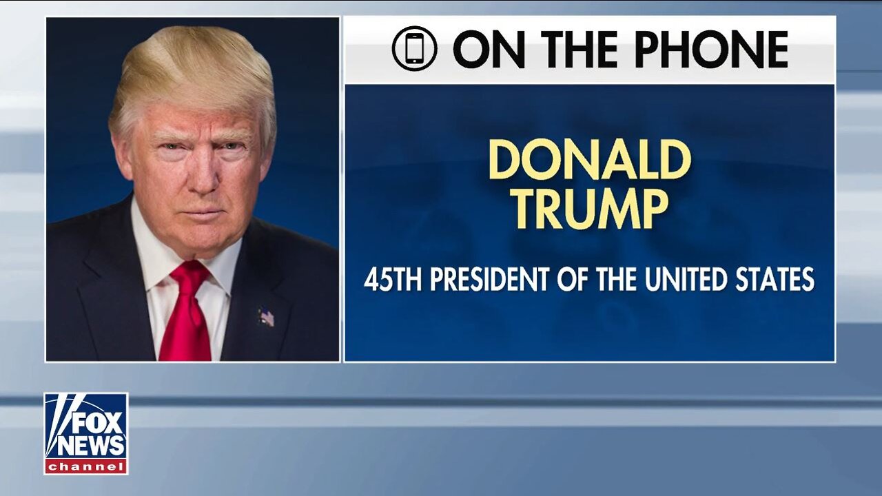 President Trump interview with Fox News's Sean Hannity - Segment